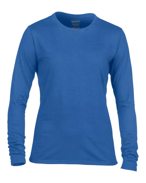  PERFORMANCE® LADIES' LONG SLEEVE T-SHIRT - Gildan Kraljevski plava