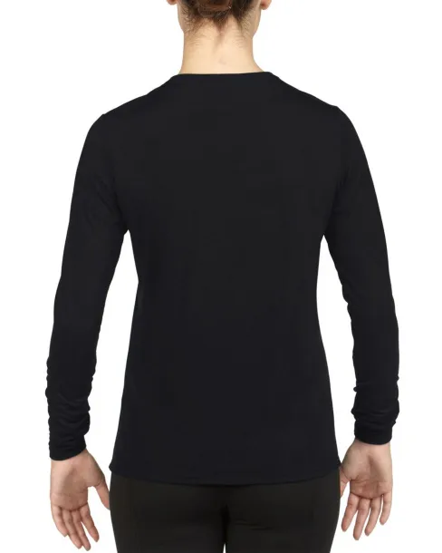  PERFORMANCE® LADIES' LONG SLEEVE T-SHIRT - Gildan Black