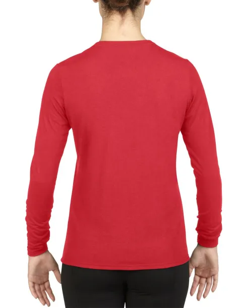  PERFORMANCE® LADIES' LONG SLEEVE T-SHIRT - Gildan Red