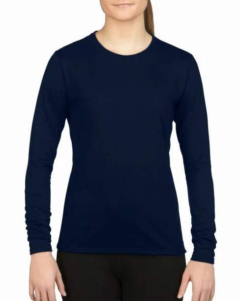  PERFORMANCE® LADIES' LONG SLEEVE T-SHIRT - Gildan Navy