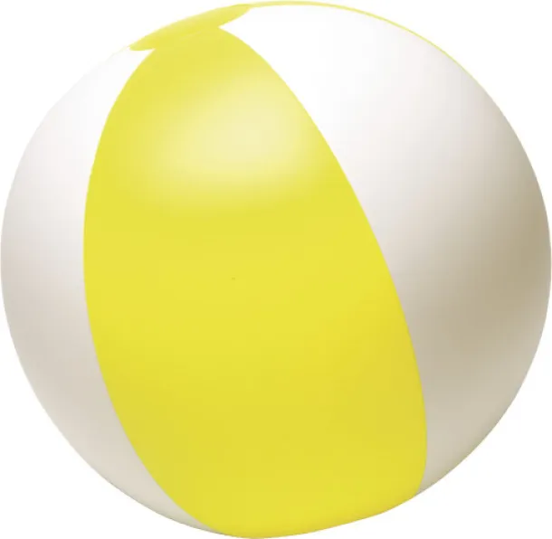 LOLA PVC beach ball yellow