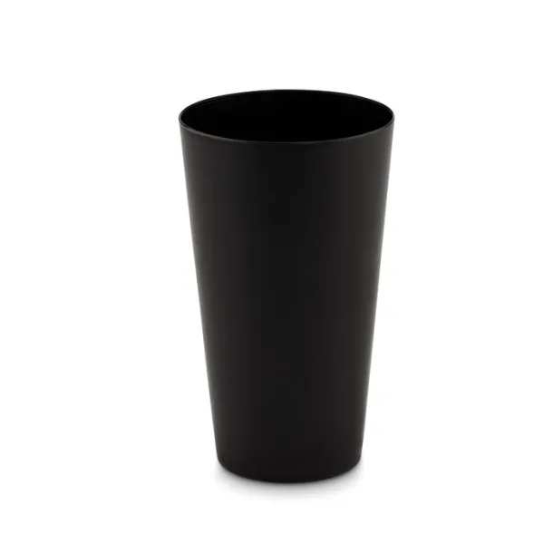 FESTA CUP Frosted PP cup 550 ml Black