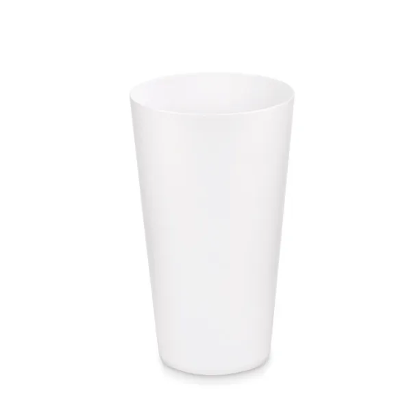 FESTA CUP Frosted PP cup 550 ml White