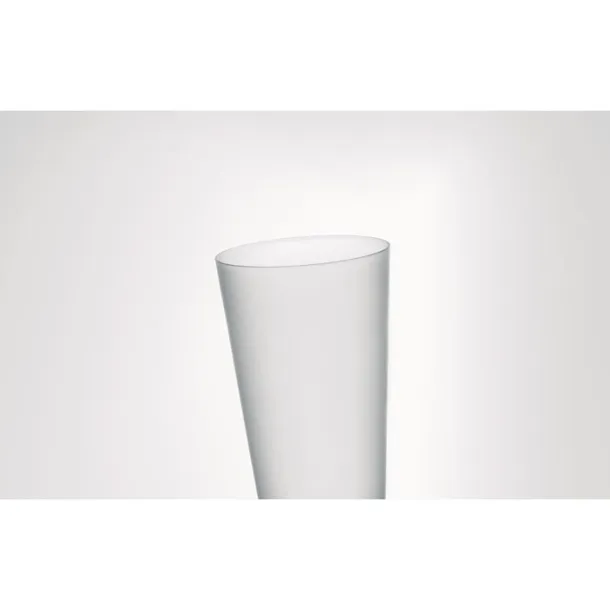 FESTA CUP Frosted PP cup 550 ml Transparent white