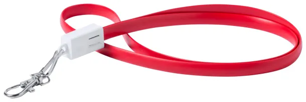 Doffer USB Type-C lanyard Red