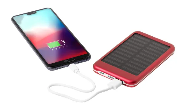 SunFour USB prijenosna baterija, 4000 mAh Crvena