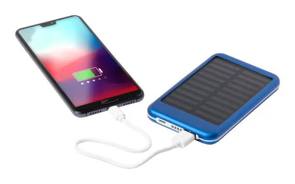 Rudder USB power bank Blue Black