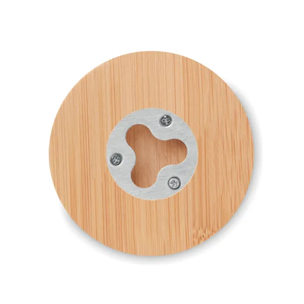 DAKAI Bamboo bottle opener/ coaster Wood