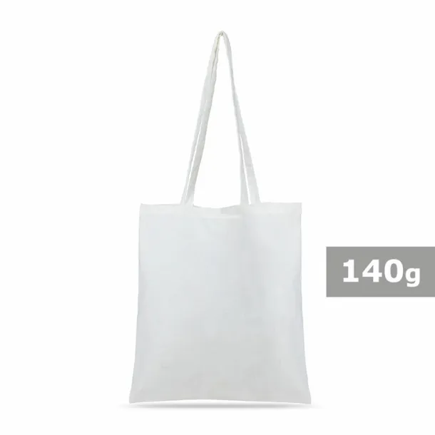  Cotton shopping bag, 140 g/m2 white