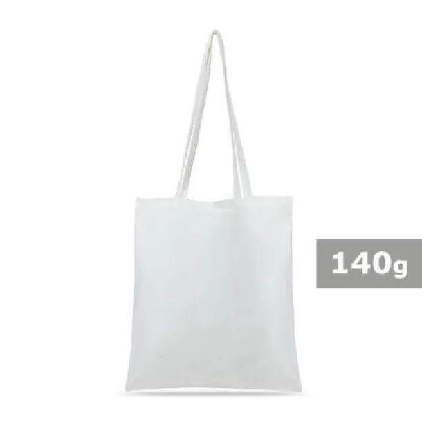  Cotton shopping bag, 140 g/m2 white