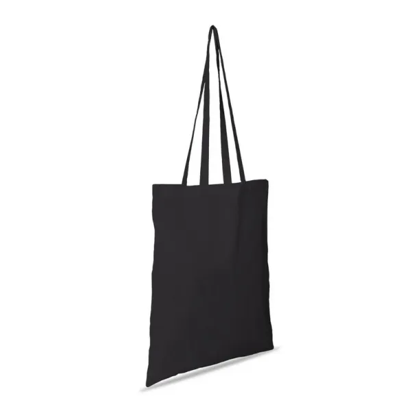  Cotton shopping bag, 140 g/m2 Crna