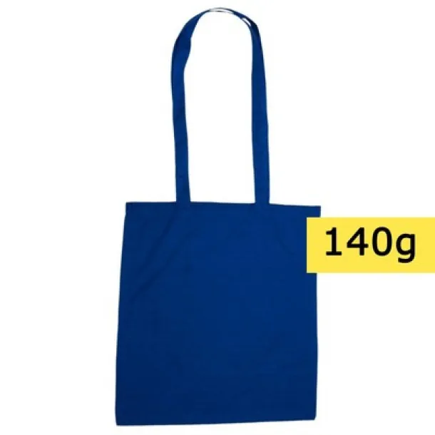  Cotton shopping bag, 140 g/m2 Mornarski plava
