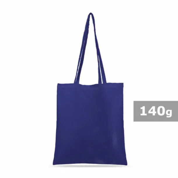  Cotton shopping bag, 140 g/m2 Mornarski plava