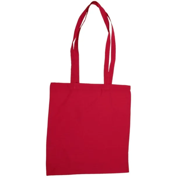  Cotton shopping bag, 140 g/m2 Crvena