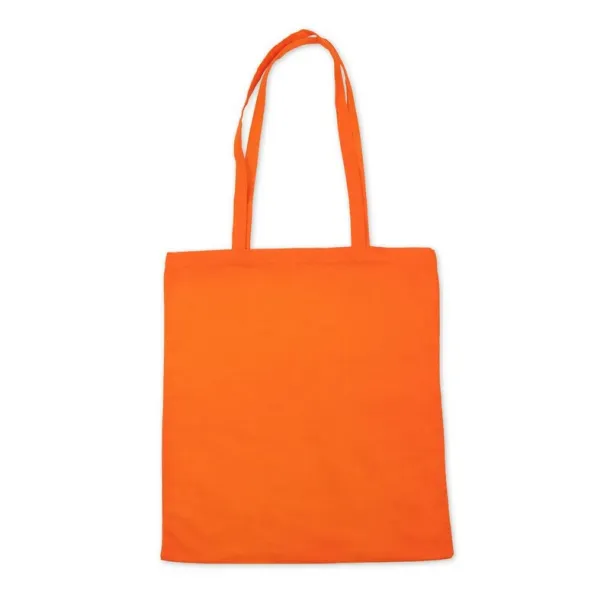  Cotton shopping bag, 140 g/m2 Narančasta
