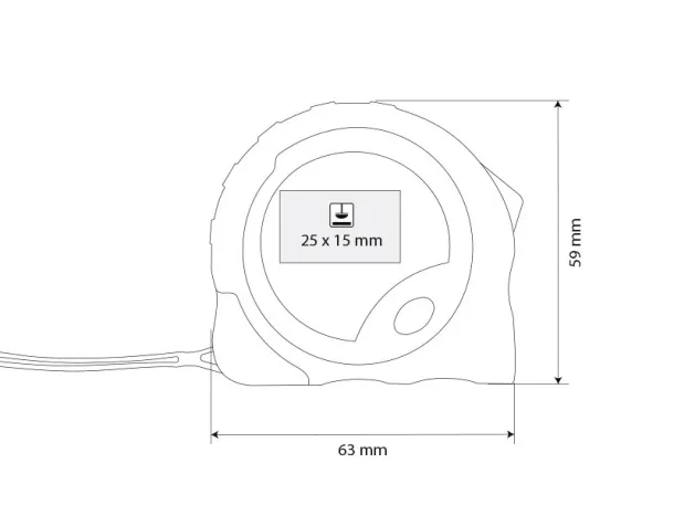 METRIX MINI metar - 3m Žuta