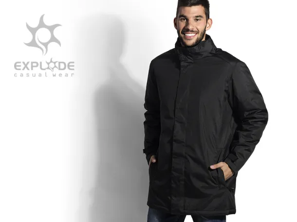 HILL winter jacket - EXPLODE Black