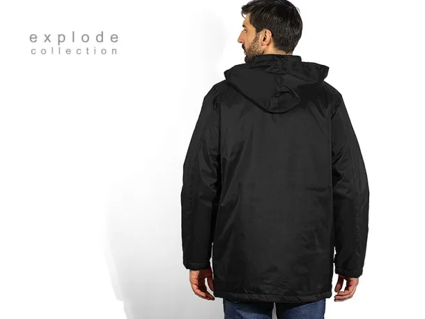 HILL winter jacket - EXPLODE Black