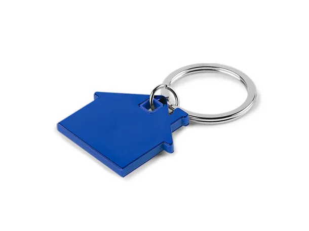 HUS COLORE Metal keyring Blue