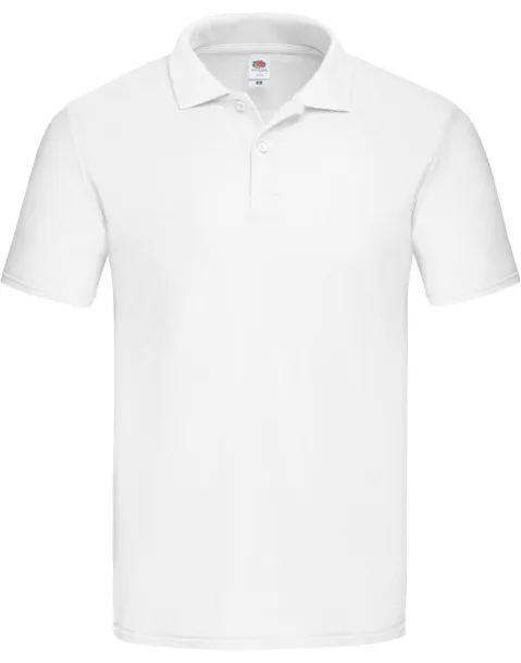  Klasična polo majica, 185 g/m² - Fruit of the Loom Bijela