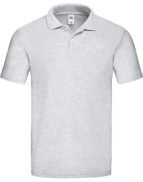  Klasična polo majica, 185 g/m² - Fruit of the Loom Heather Grey