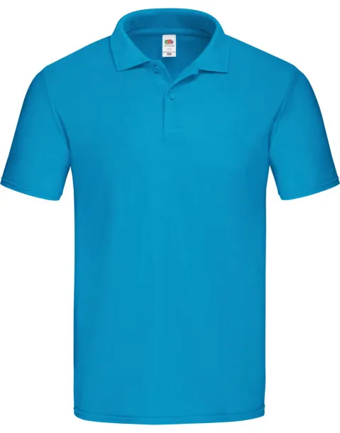  Original Polo - Fruit of the Loom Azure Blue