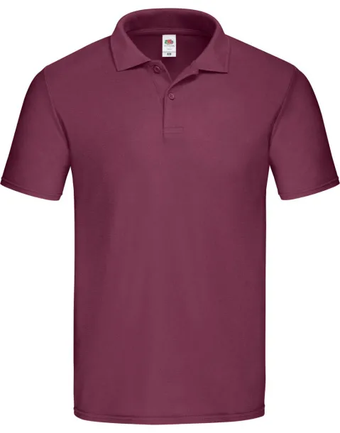  Original Polo - Fruit of the Loom Burgundy