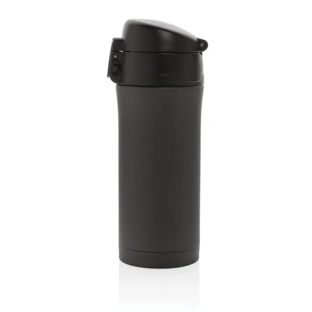  Metallic easy lock vacuum mug - XD Collection Black 