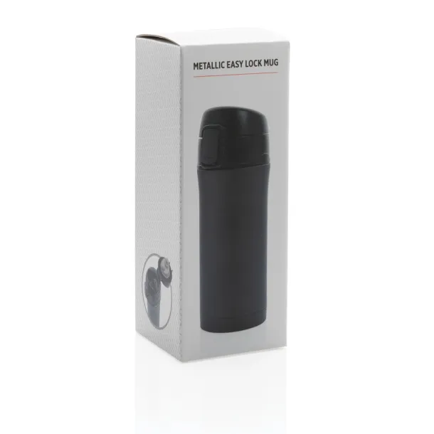  Metalna vakumska termos boca, 300 ml - XD Collection Crna
