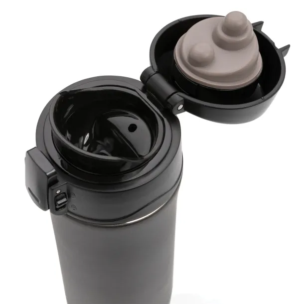  Metallic easy lock vacuum mug - XD Collection Black 