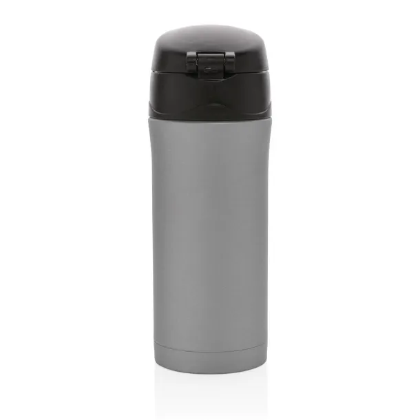  Metallic easy lock vacuum mug - XD Collection Grey 