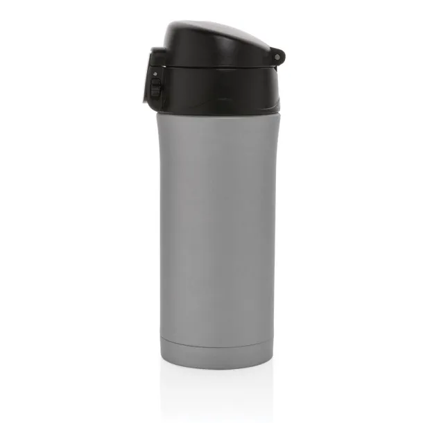  Metallic easy lock vacuum mug - XD Collection Grey 