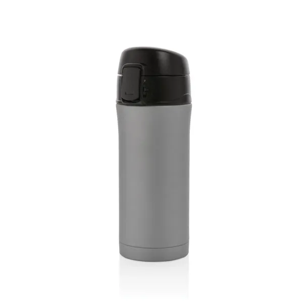  Metallic easy lock vacuum mug - XD Collection Grey 