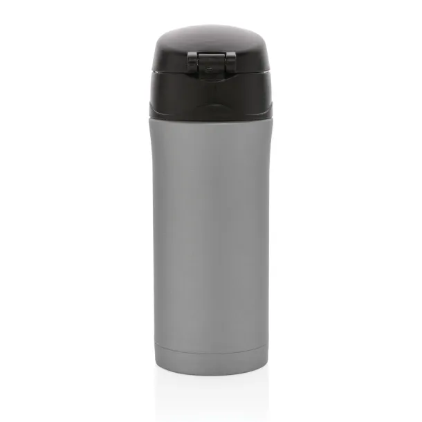  Metallic easy lock vacuum mug - XD Collection Grey 