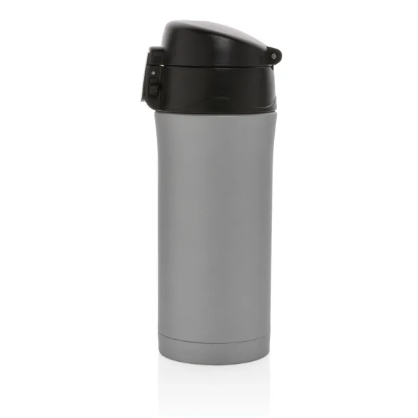  Metallic easy lock vacuum mug - XD Collection Grey 