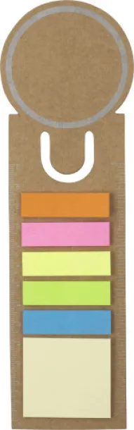  Cardboard bookmark Clay brown