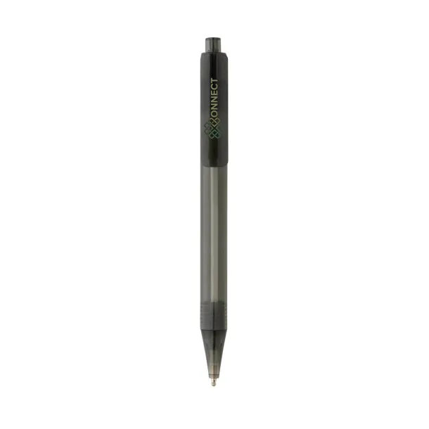  GRS RPET X8 transparent pen - XD Collection Black 