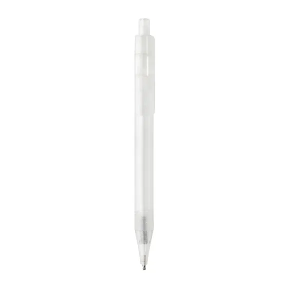  GRS RPET X8 transparent pen - XD Collection White 