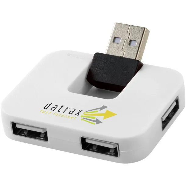 Gaia USB hub s 4 ulaza Bijela