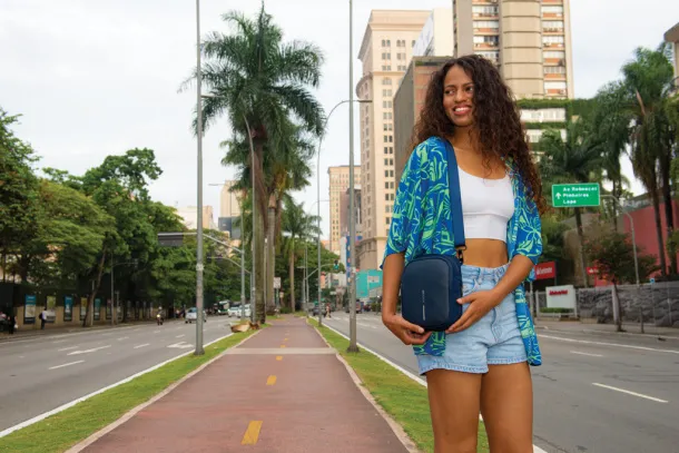  Boxy torba preko tijela - XD Design Mornarsko plava navy