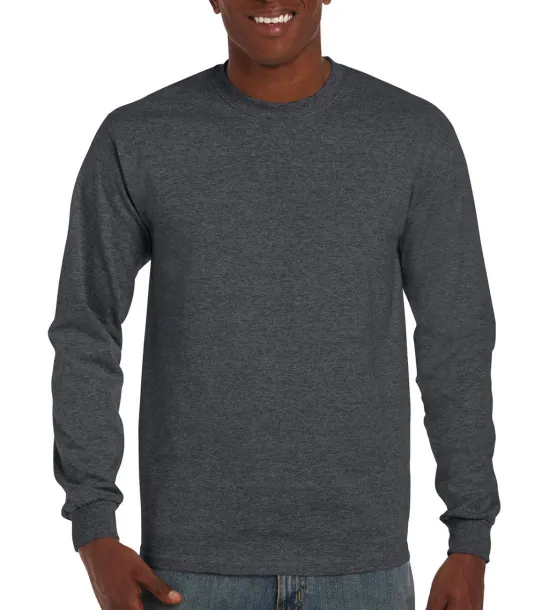  Ultra Cotton Adult T-Shirt LS - Gildan Dark Heather