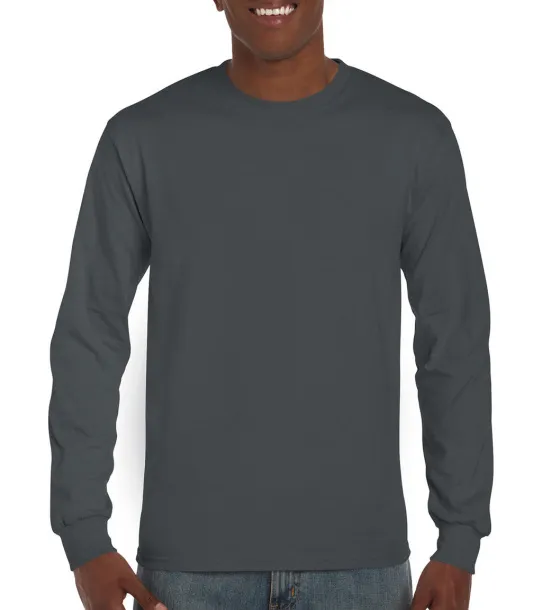  Ultra Cotton Adult T-Shirt LS - Gildan Charcoal