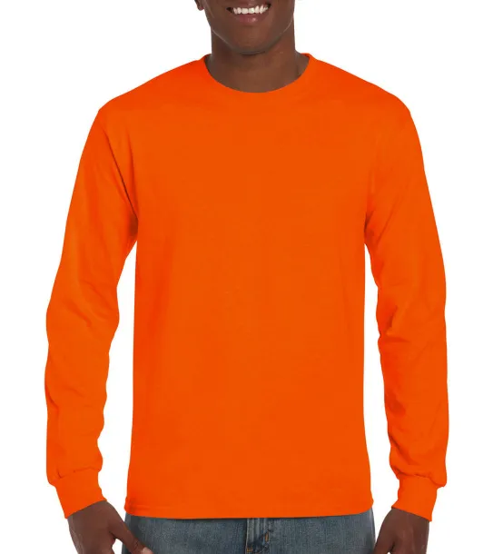  Ultra Cotton Adult T-Shirt LS - Gildan S Orange