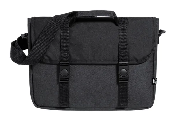 Derek RPET document bag Black