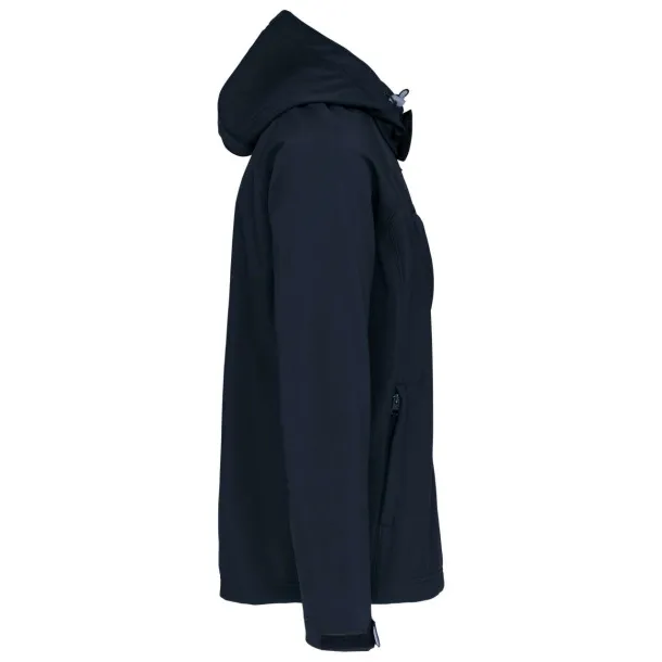  MEN'S DETACHABLE HOODED SOFTSHELL JACKET - Kariban Navy