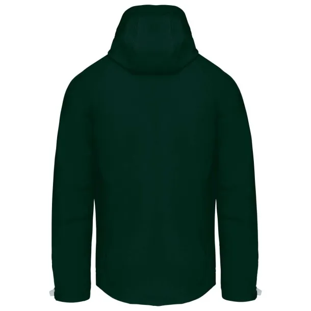  Muška softshell jakna s kapuljačom na odvajanje - Kariban Bottle Green