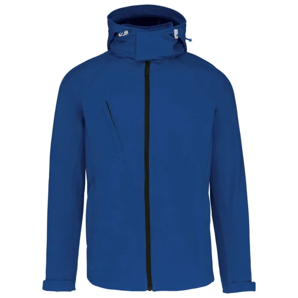  MEN'S DETACHABLE HOODED SOFTSHELL JACKET - Kariban Dark Royal Blue