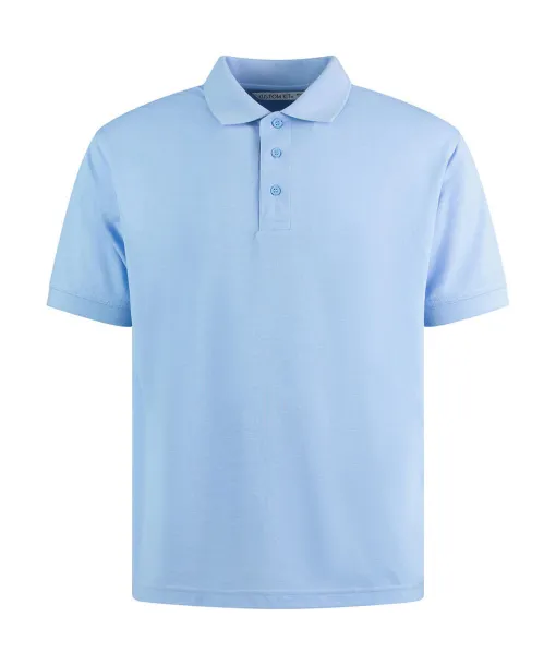  Classic fit muška polo majica - Kustom Kit Light Heather Blue