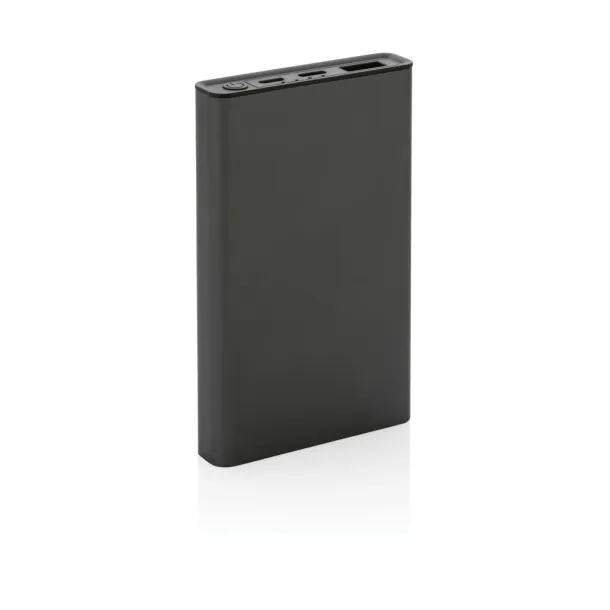  Terra RCS recycled aluminum powerbank 5.000 mAh - XD Xclusive Grey 