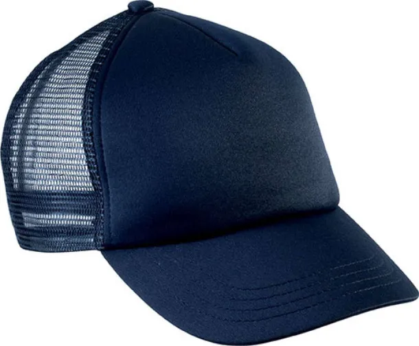  KIDS' TRUCKER MESH CAP - 5 PANELS - K-UP Navy